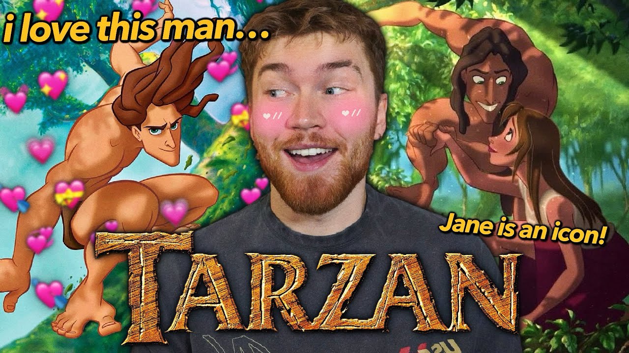 watching TARZAN for the plot... aka Tarzan himself !! | *REACTION*