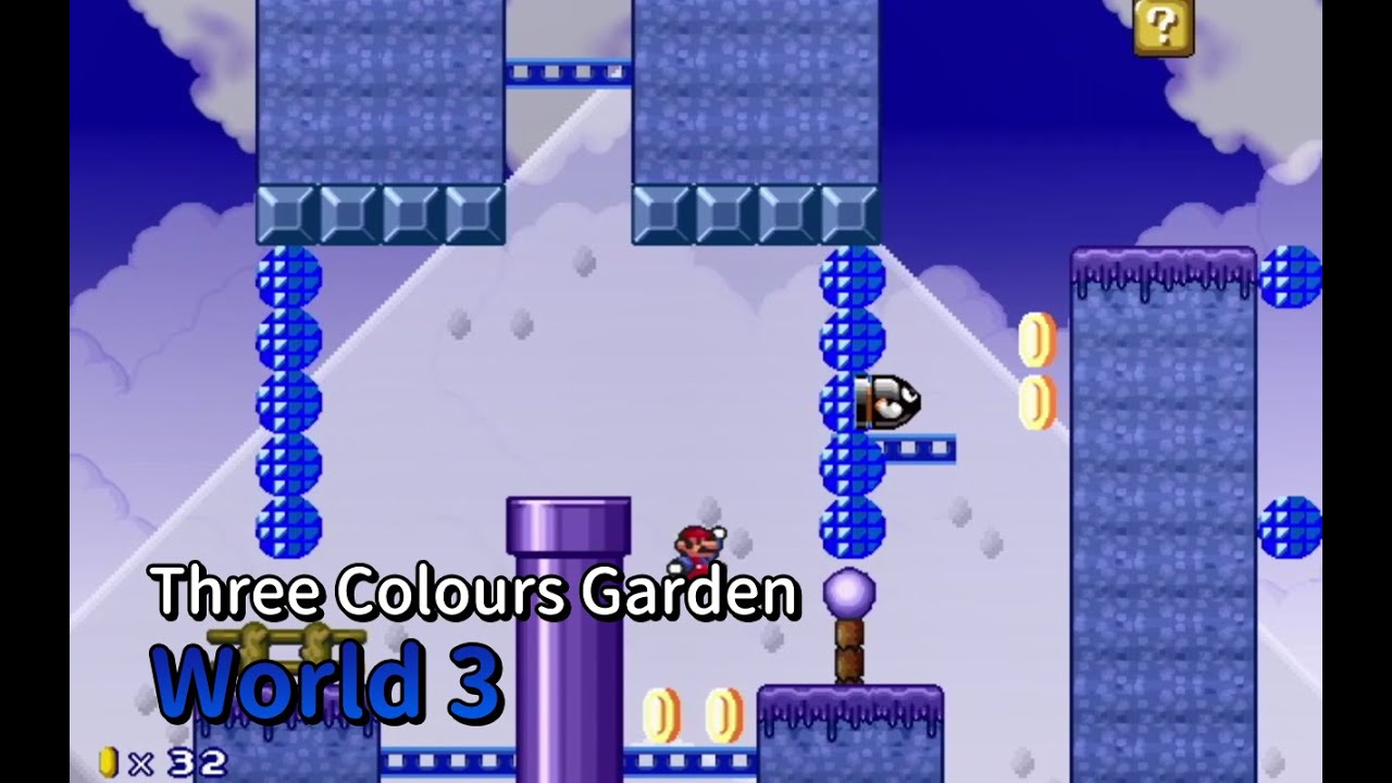 Mario Forever: Three Colours Garden · World 3 Walkthrough