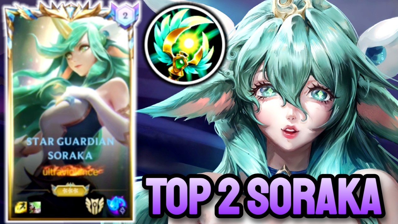 WILD RIFT SORAKA - TOP 2 SORAKA GAMEPLAY - SOVEREIGN RANKED