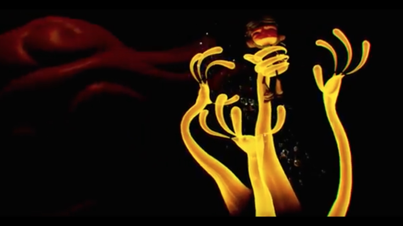 The extremely cool title sequence of Psychonauts in the Rhombus of Ruin (PSVR)