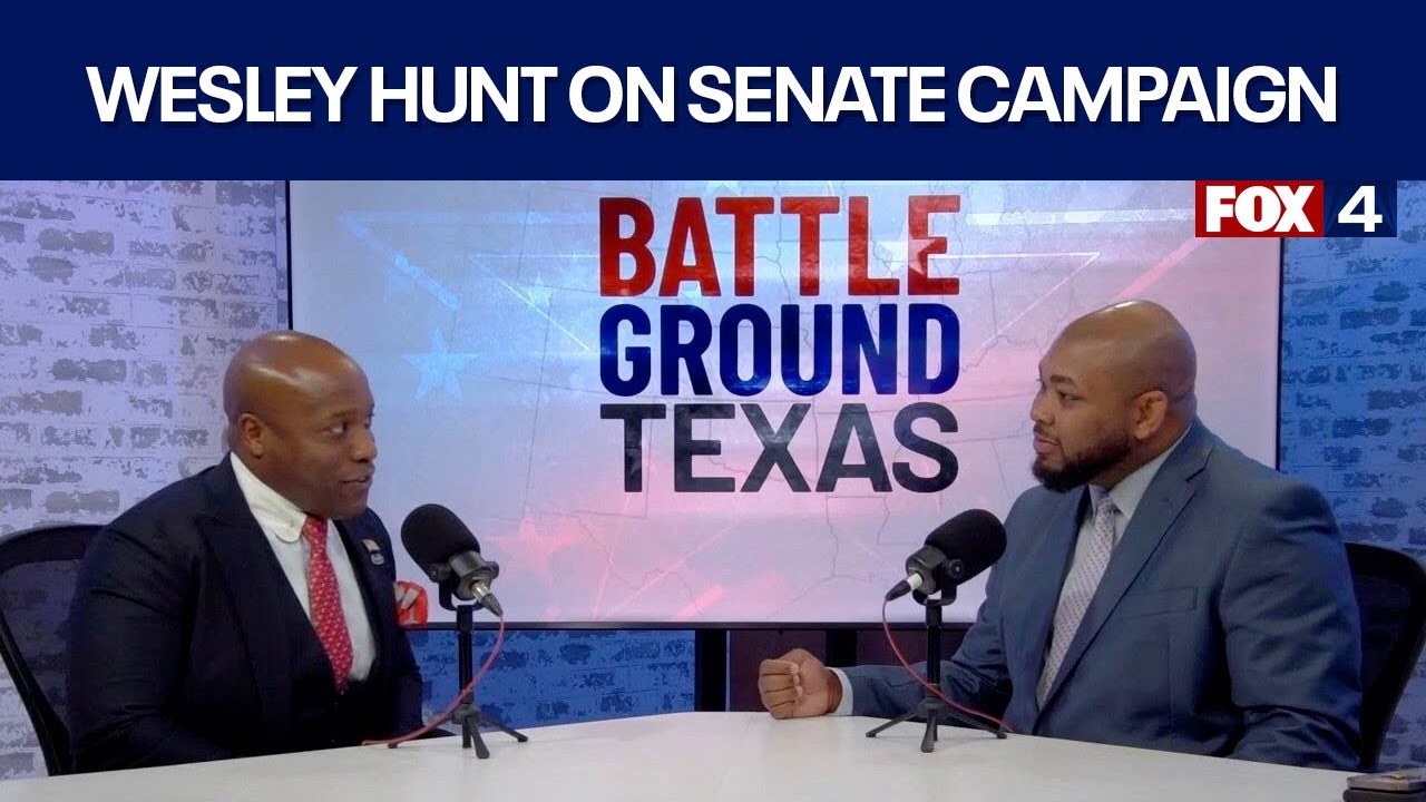 Wesley Hunt talks about his Senate campaign