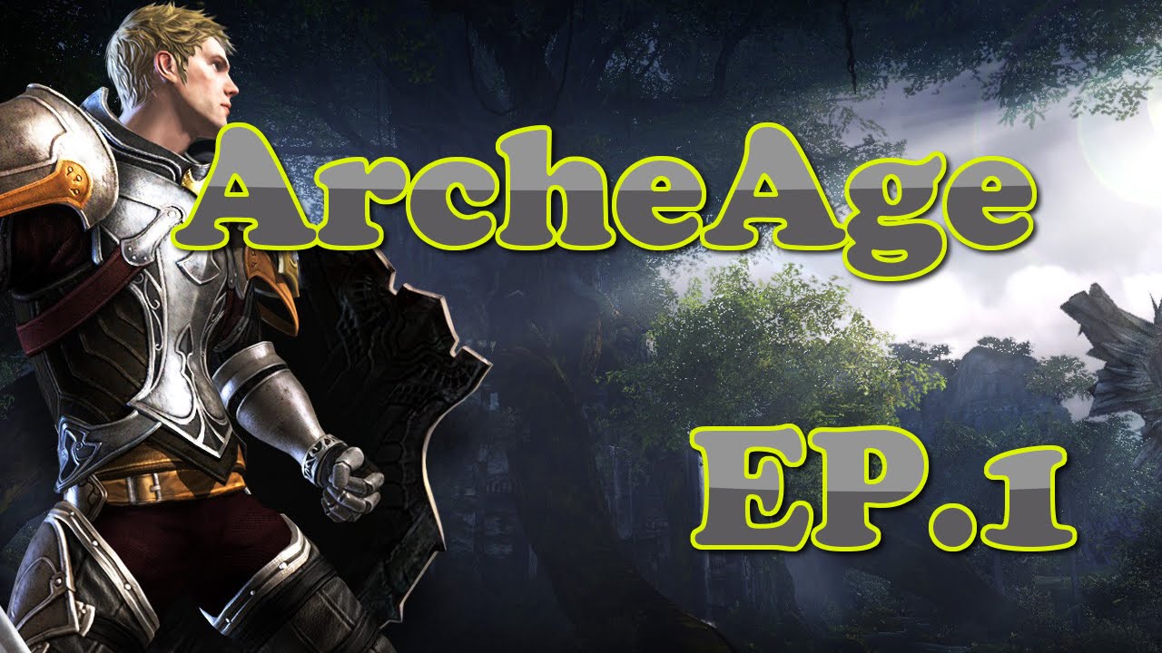 Archeage- Ep.1 (Customizing Character) HD