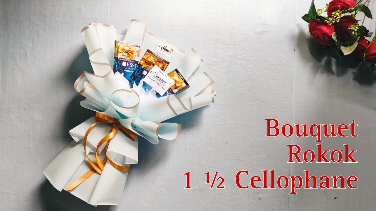 Bouquet Rokok 1 Setengah Cellophane