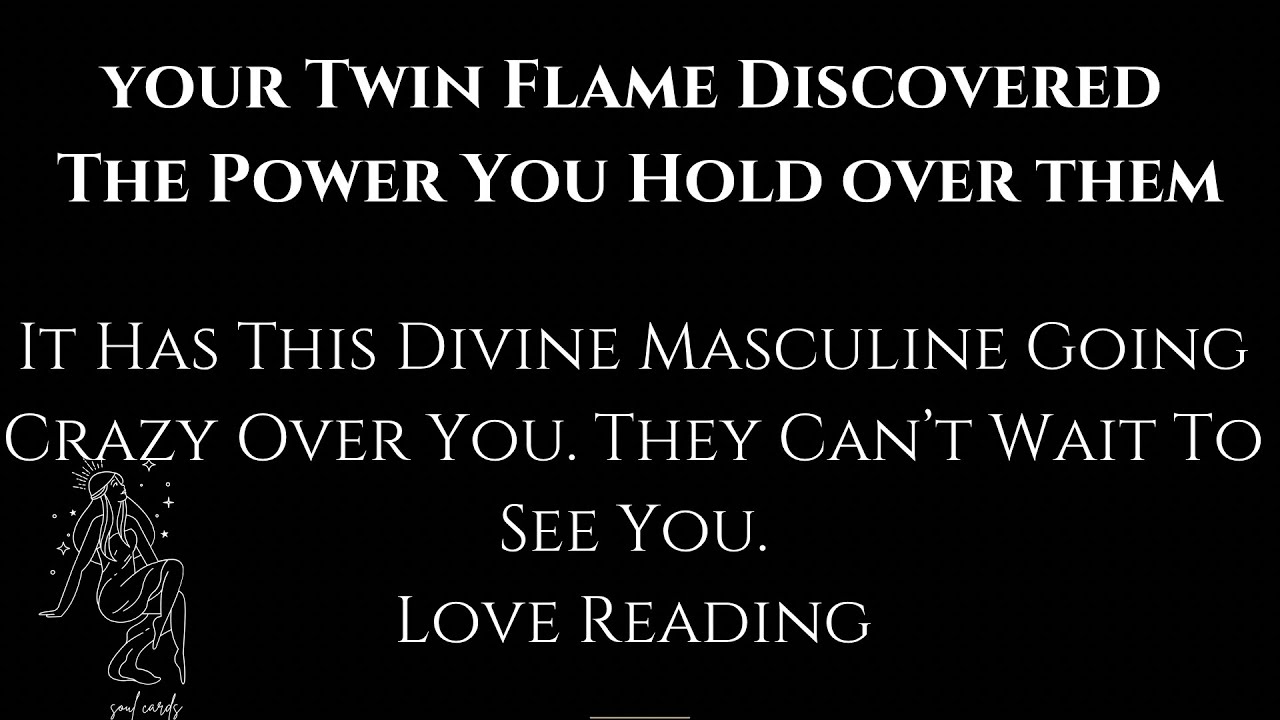 Your Twin Flame Discovered The Power You Hold 😍 It Has This Divine Masculine Going Crazy Over You.