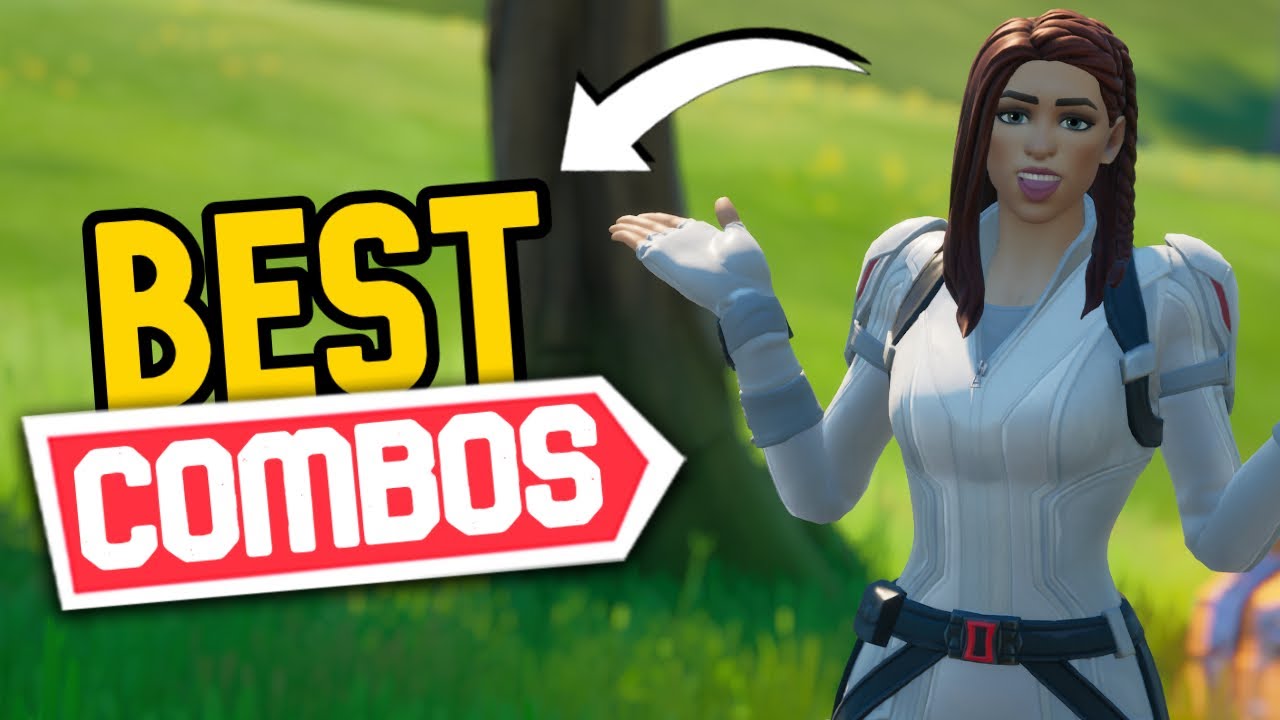 *NEW* Black Widow [Snow Suit] Combos | Fortnite Battle Royale
