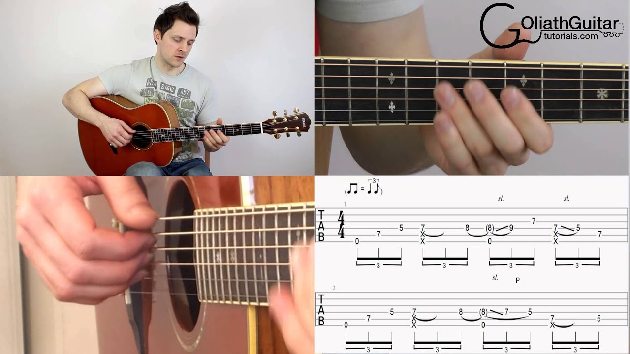 Fingerstyle Blues Lesson - Advanced Thumb Slapping