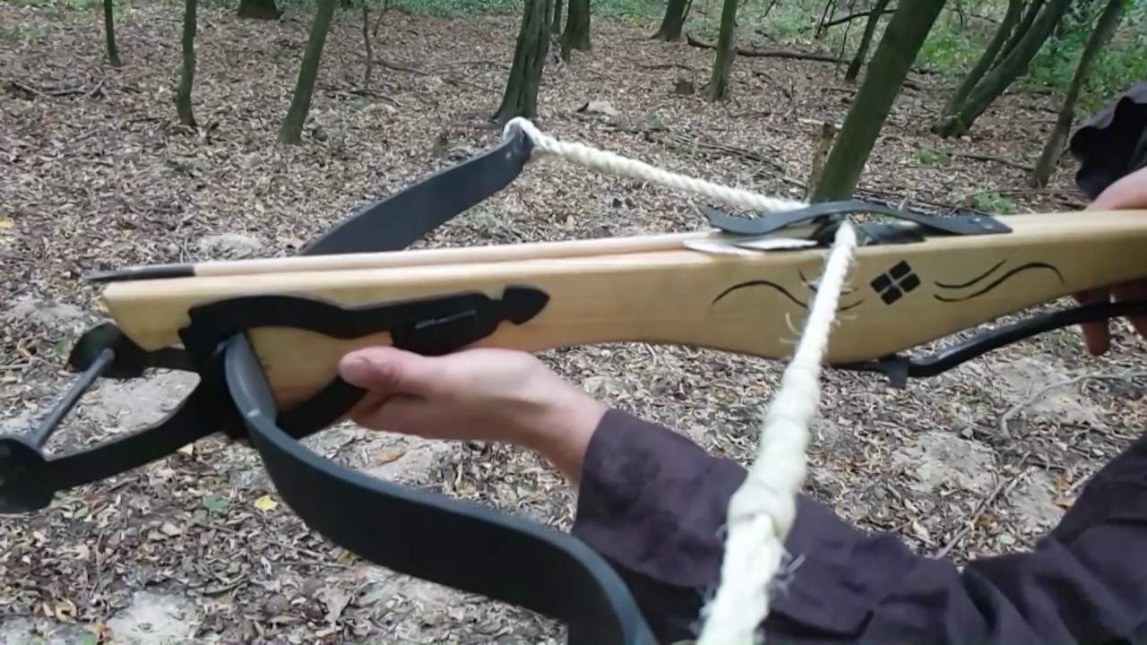 Mittelalterliche Armbrust vs. Staubsauger