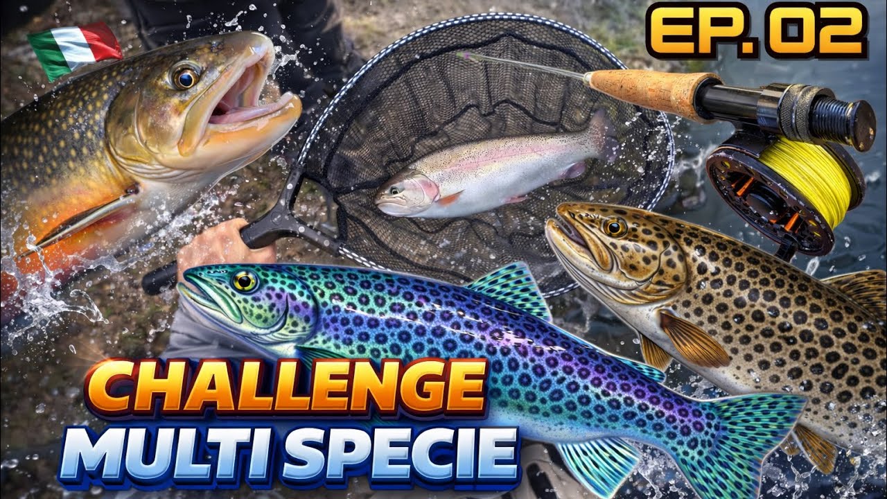 🎣MULTI SPECIE  CHALLENGE🎣 EP. 02🇮🇹 (troppe catture)