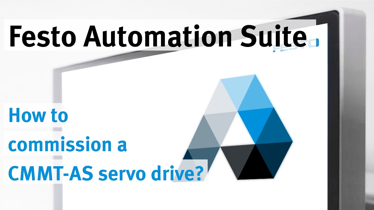 Festo Automation Suite: Commissioning the CMMT-AS servo drive