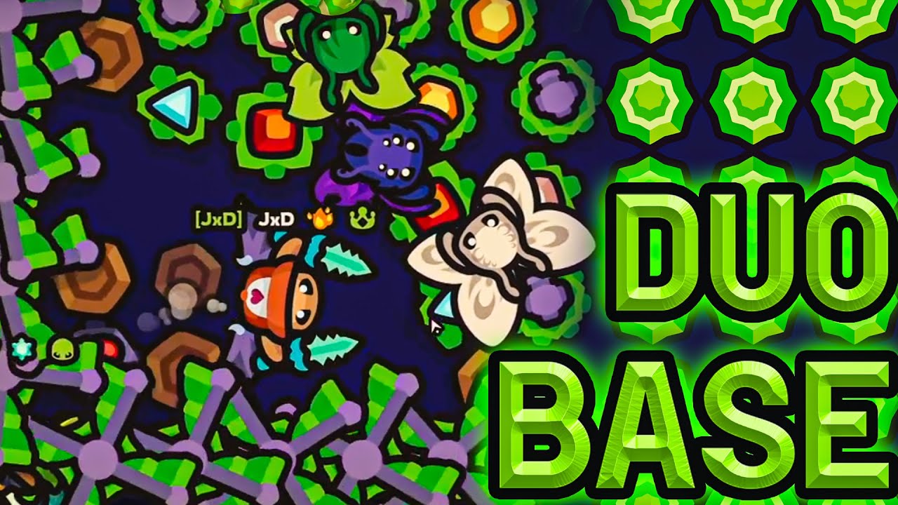 Taming.io - MAX Emerald Duo Base Ultimate Defense and Gears