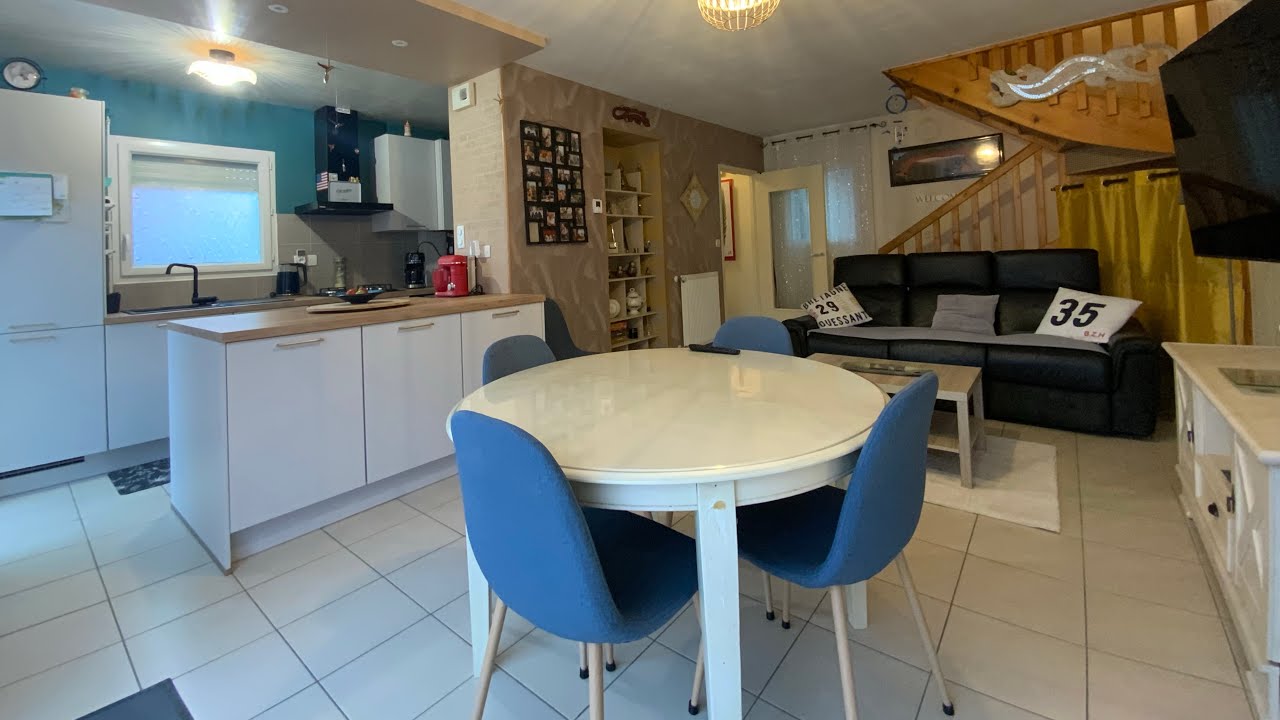 Maison trois chambres de 90 m², Saint-Nazaire￼