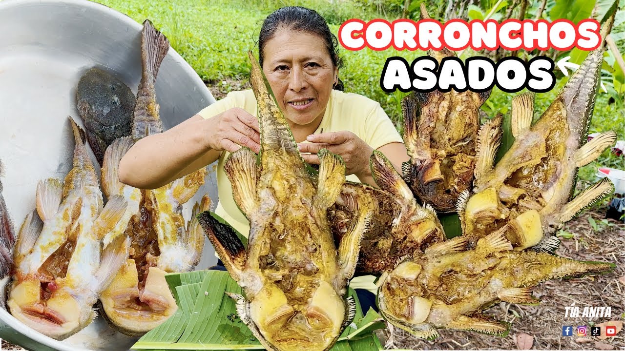 Asando peces DIABLOS O CORRONCHOS  🐟😱| LO COMERIAS ?