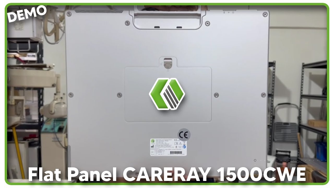 Equipo Detector FLAT PANEL Careray 1500CWE en México - Video DEMO Español