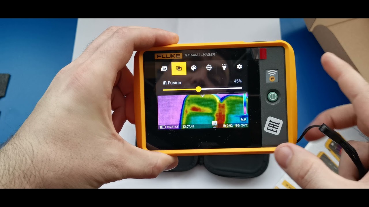 ОНЛАЙН ТРЕЙД.РУ &mdash; Тепловизор Fluke PTi120