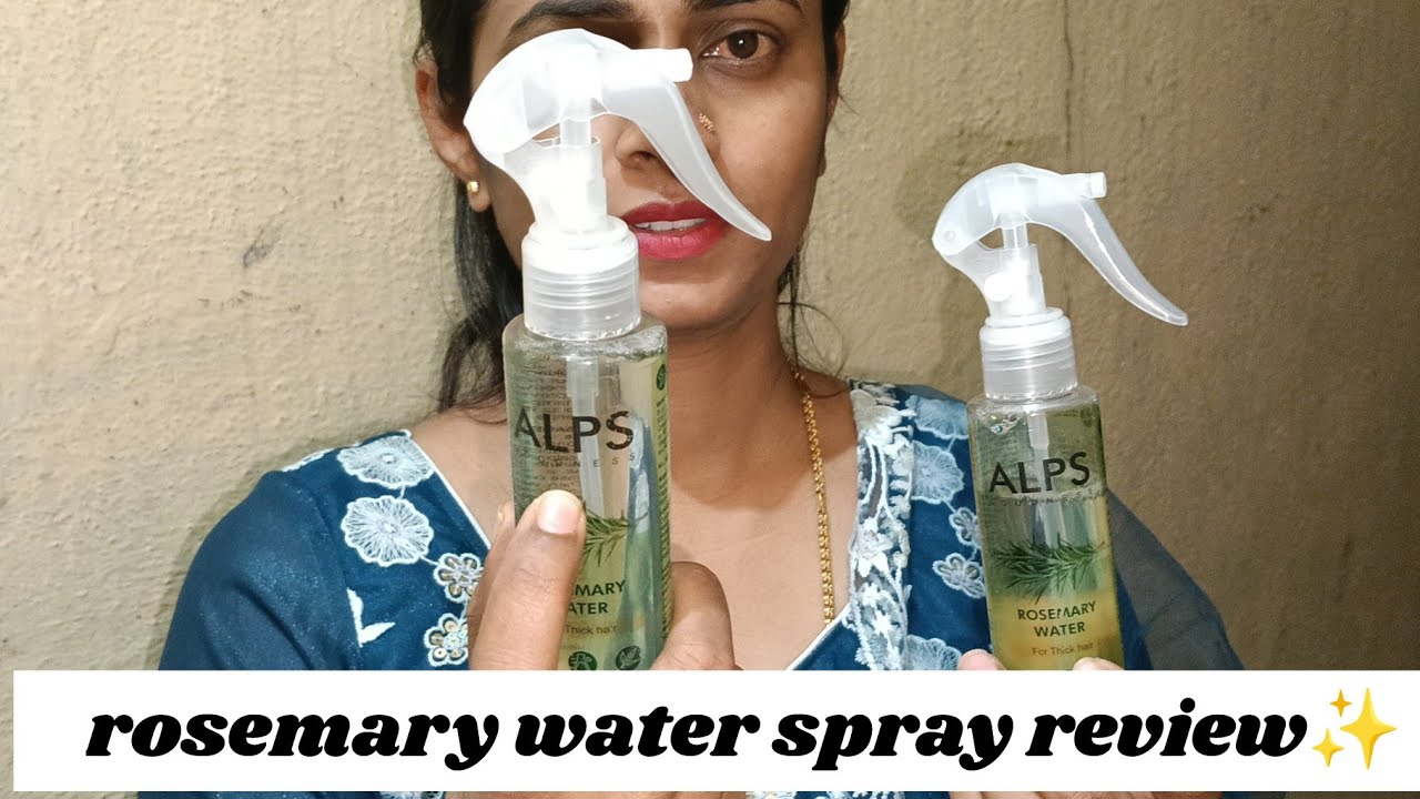 🌹Alps goodness rosemary water spray for thick hair and hairfall control 🫶 @yudvigowda 
