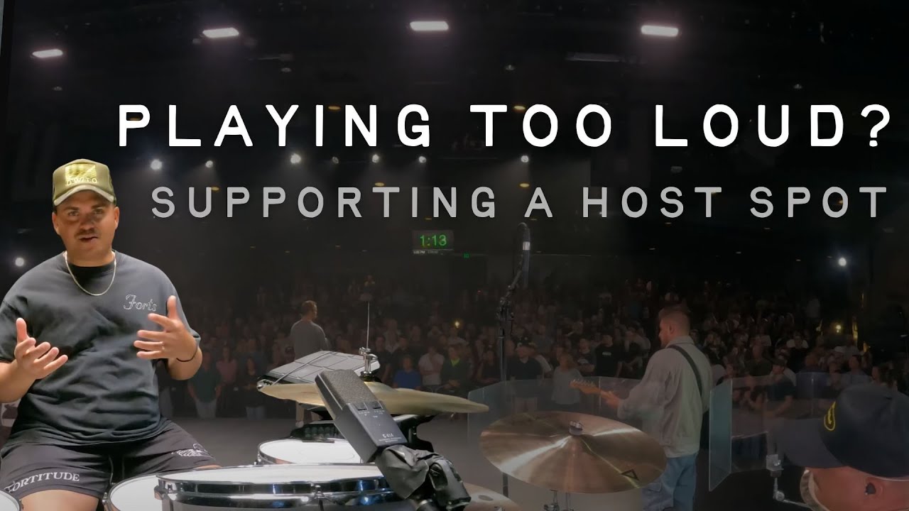 Am I Playing Too Loud? How To Support A Host Spot In Church