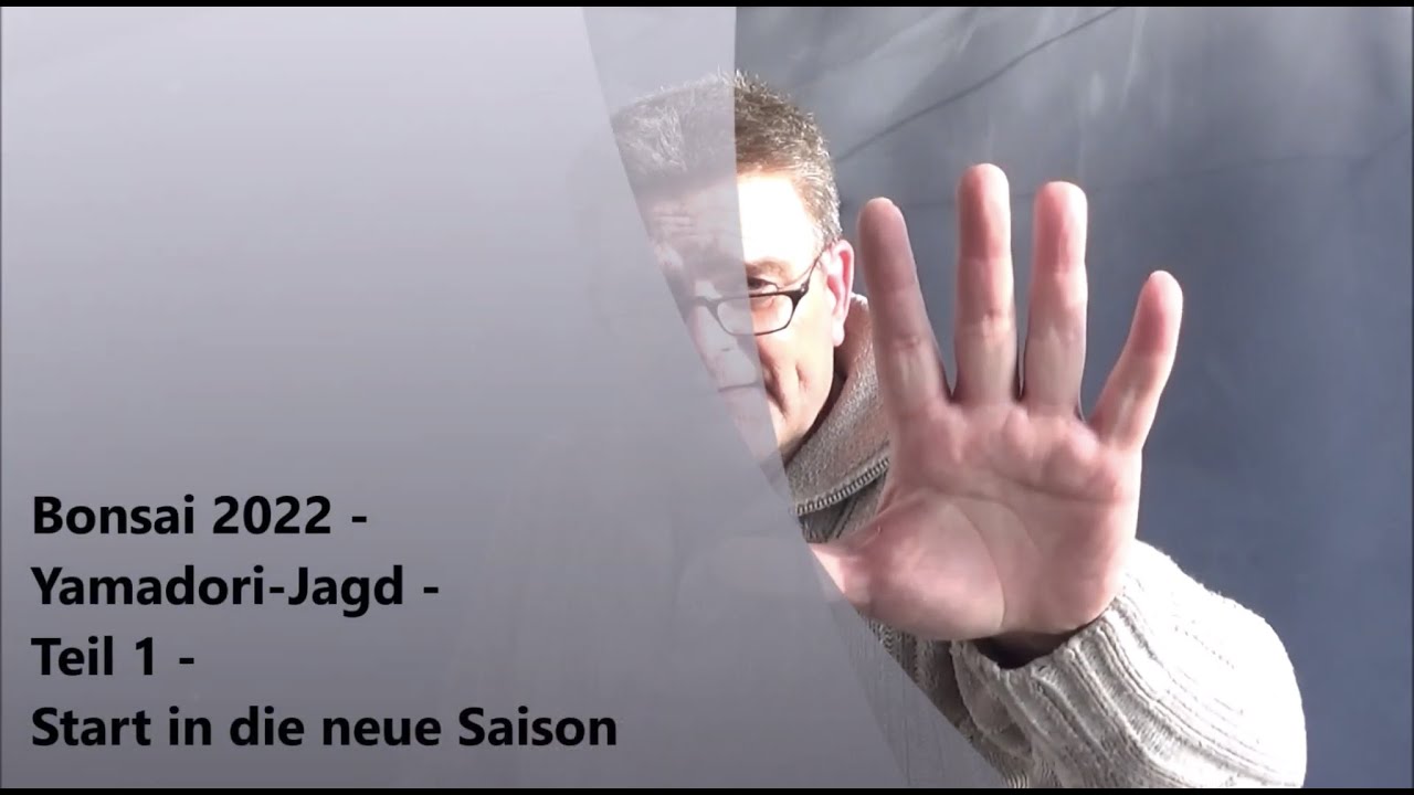 Bonsai 2022-9 - Yamadori-Jagd - Teil 1 - Start in die neue Saison