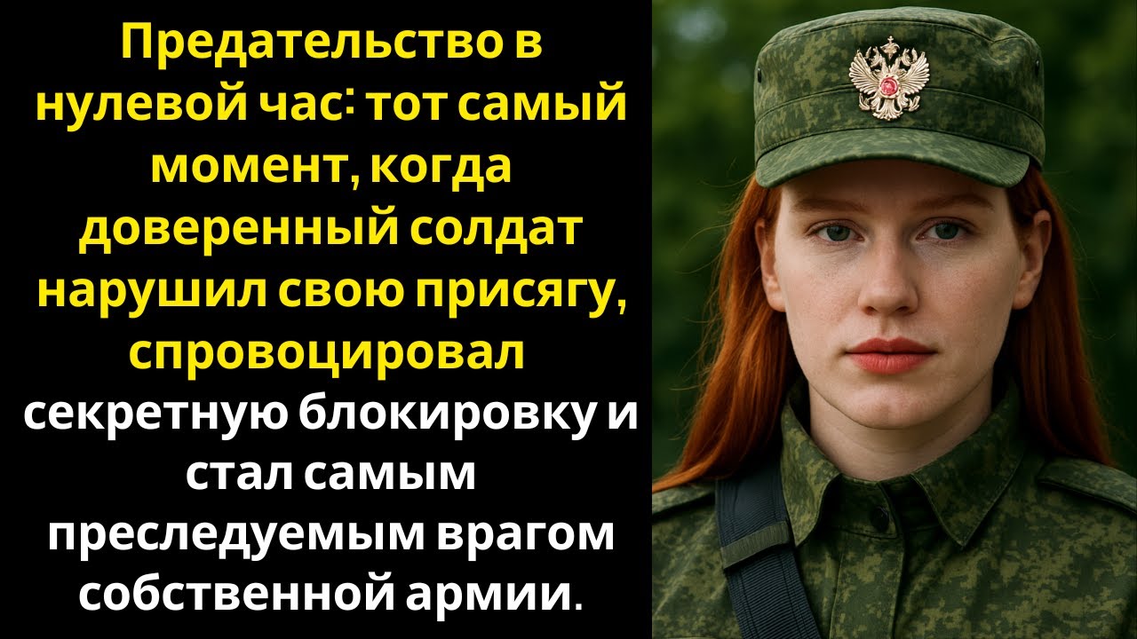 Тот самый момент, когда верная своему долгу солдатка нарушила присягу.