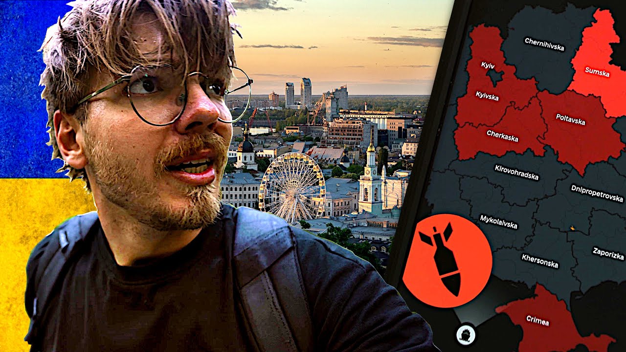 KIJÓW - ŻYCIE W STOLICY I ATAKI RAKIETOWE - UKRAINA