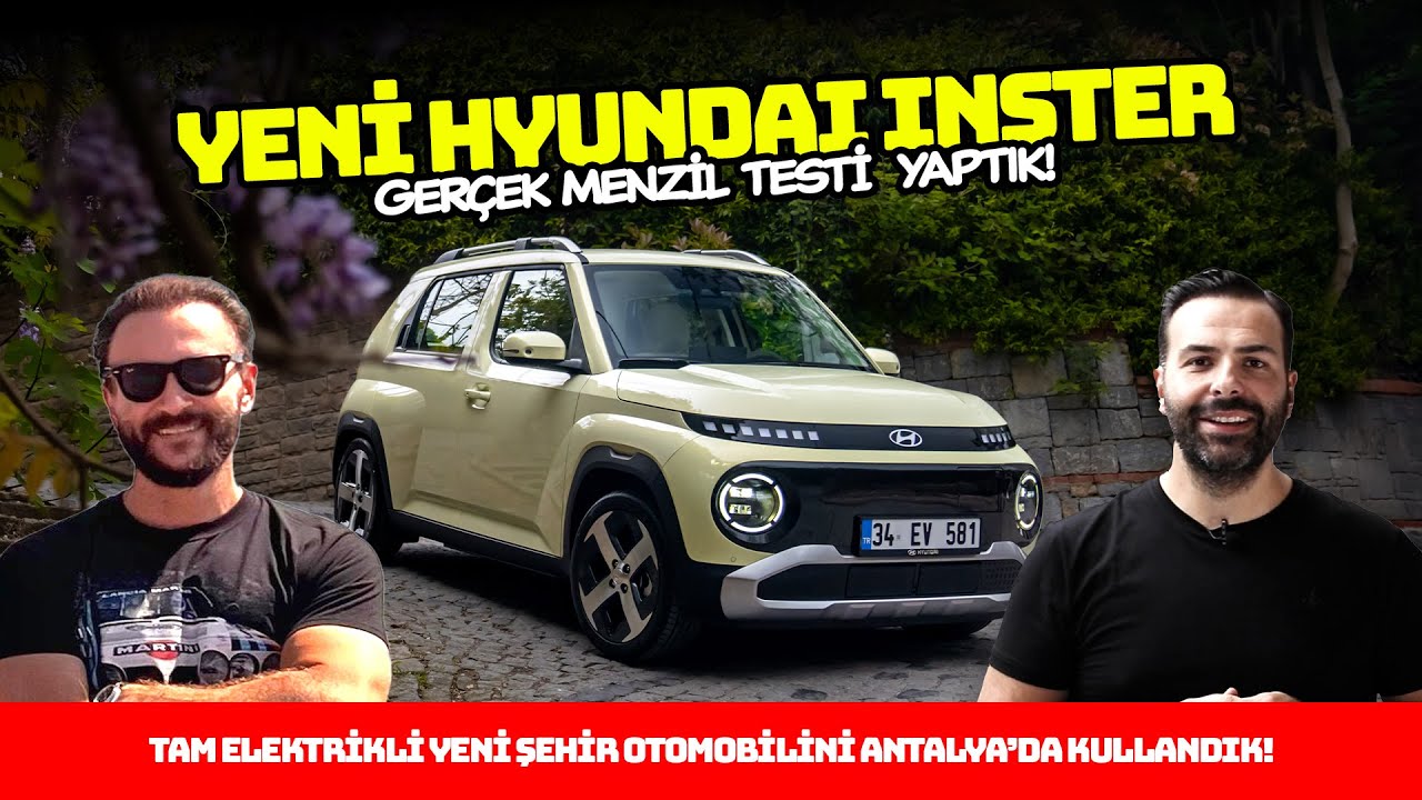 Hyundai INSTER İlk Sürüş ve Gerçek Menzil Testi!