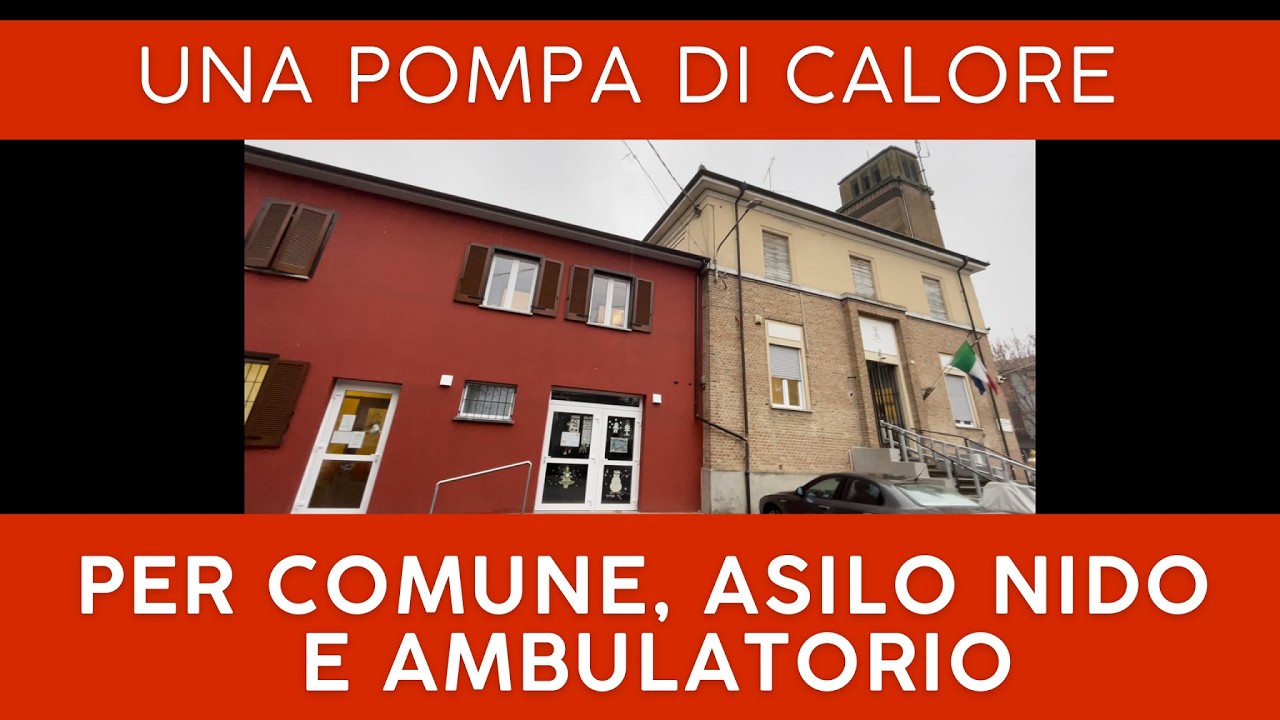 Pompa di Calore per GRANDI edifici