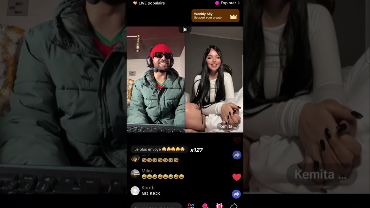 Ilyas elmaliki tiktok  الياس المالكي مع كيميتا و فاروق