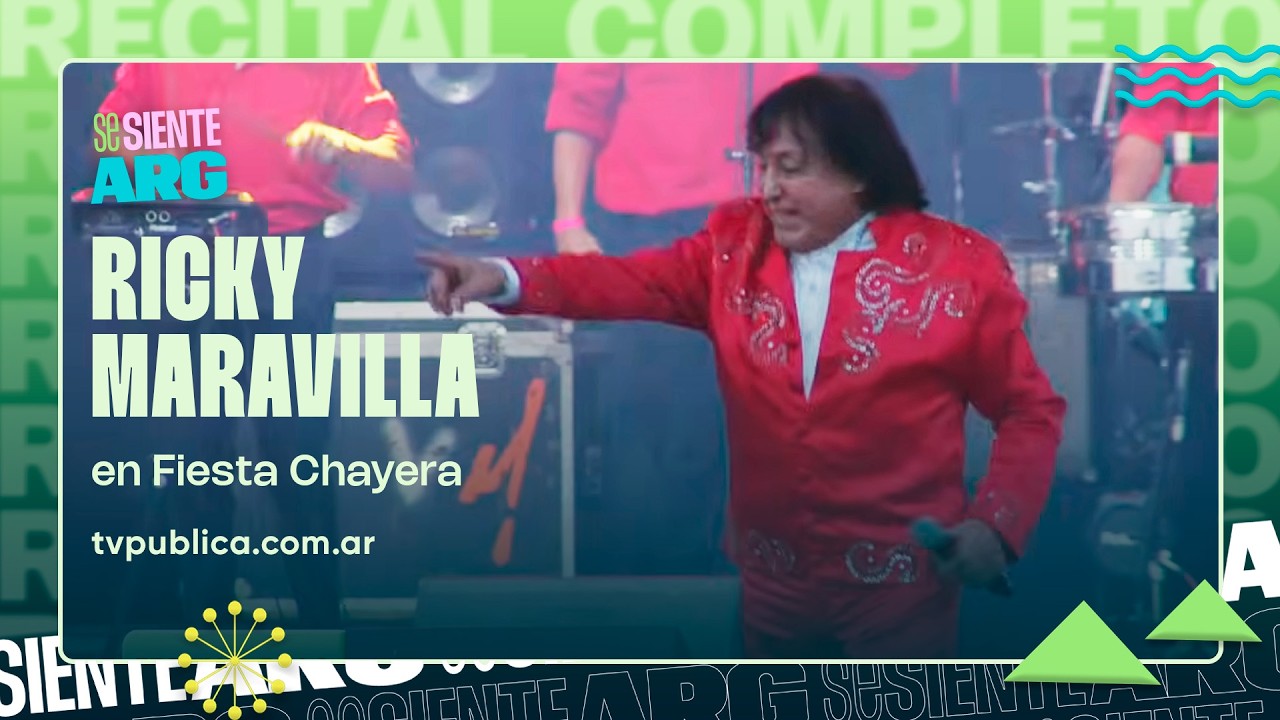 Ricky Maravilla en la Fiesta Chayera 2026 - Se Siente Argentina