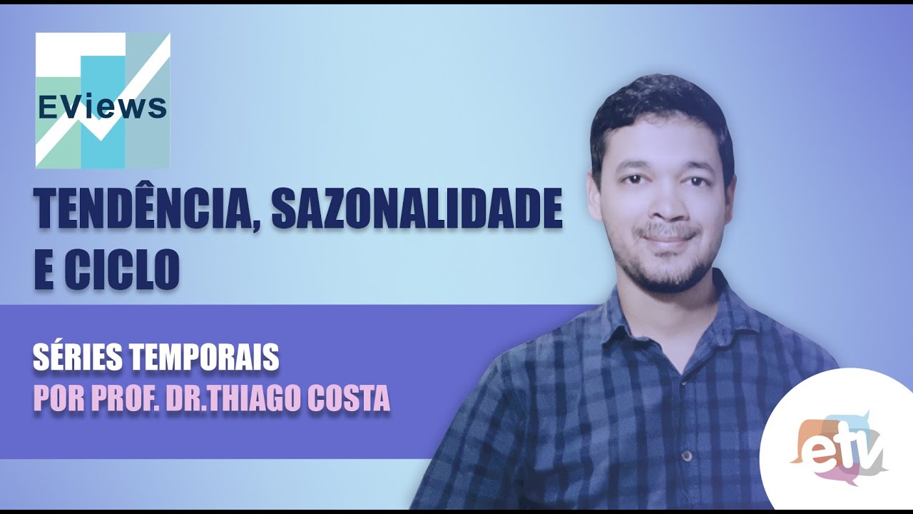 [EVIEWS] Tendência, sazonalidade e ciclo: estimação e previsão