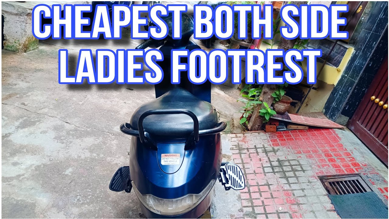 Ola S1 Pro Ladies Footrest Installation | Ola S1 Pro Modification | Cheapest Footrest For Scooter