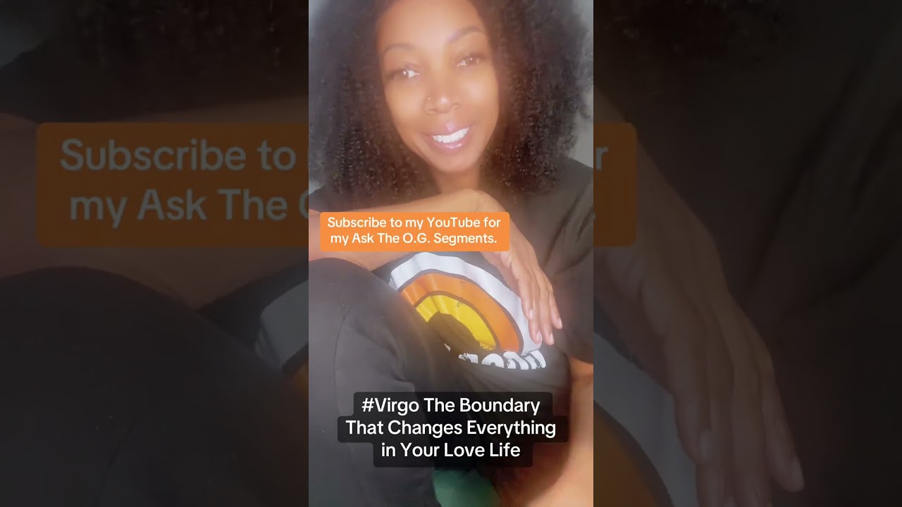#Virgo the boundary that changes everything in your love life. 
