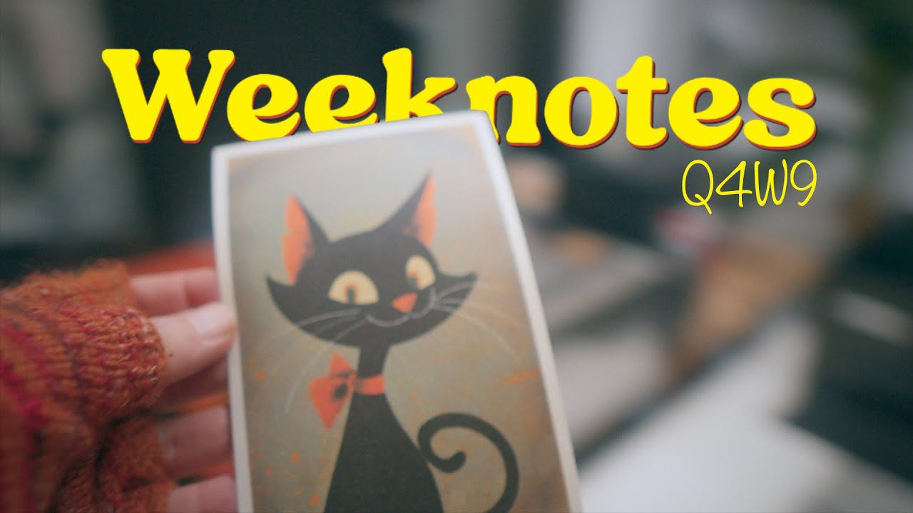 Nearly a Bantam ArtFrame | Weeknotes Q4 Week Nine
