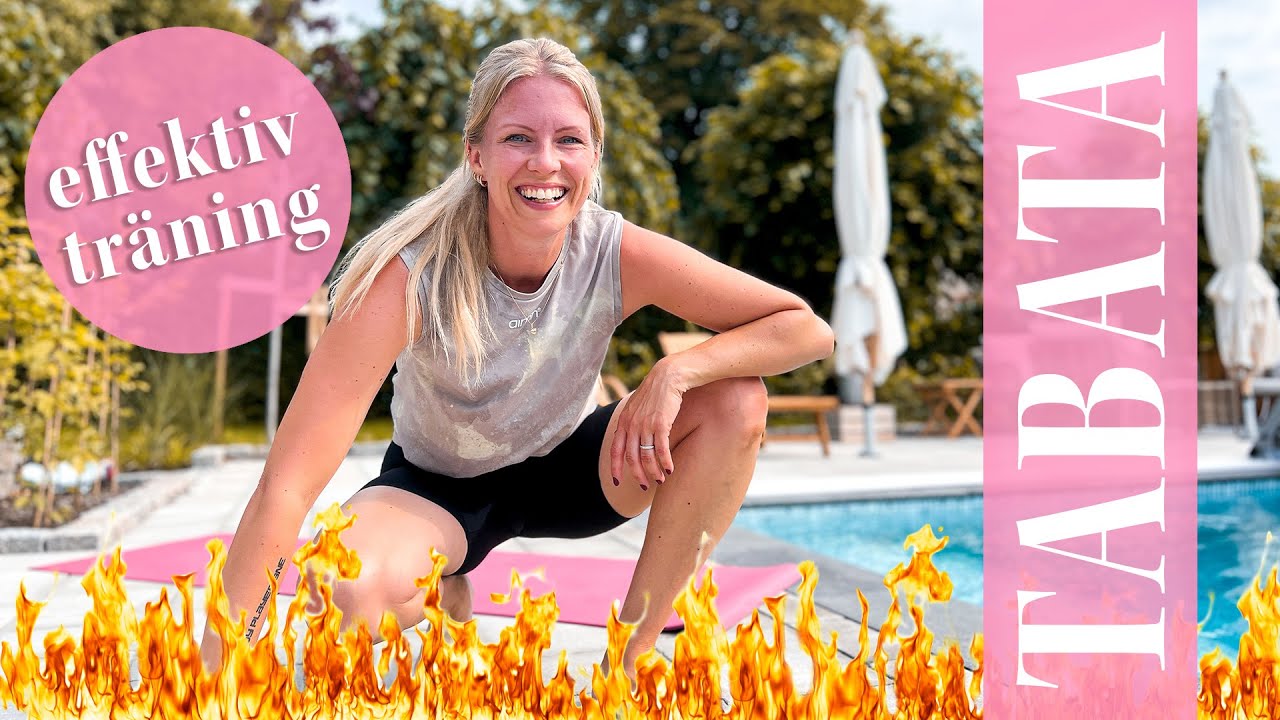 TABATA styrka & puls - feel the burn på bara 14 minuter 🔥