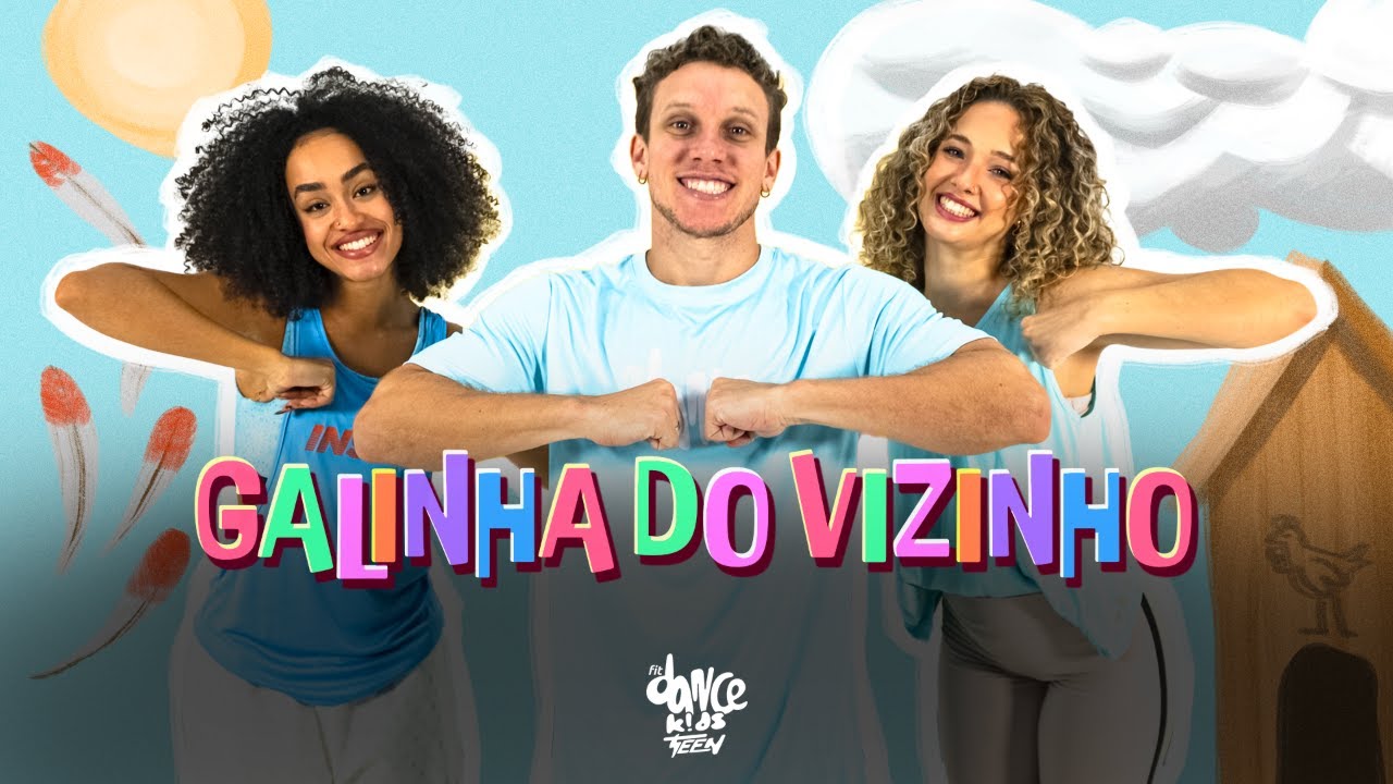 GALINHA DO VIZINHO - Galinha Pintadinha 5 | FitDance Kids (Coreografia)