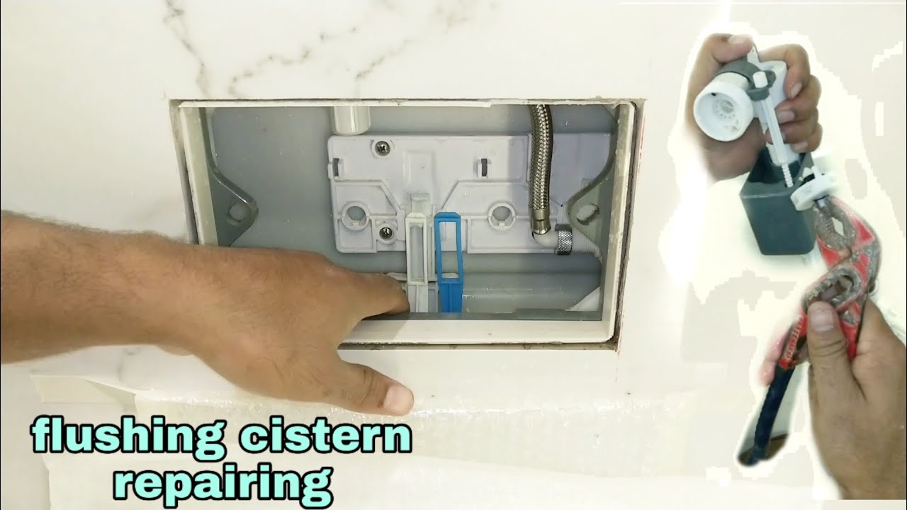 Concealed cistern ball cock repairing with full details