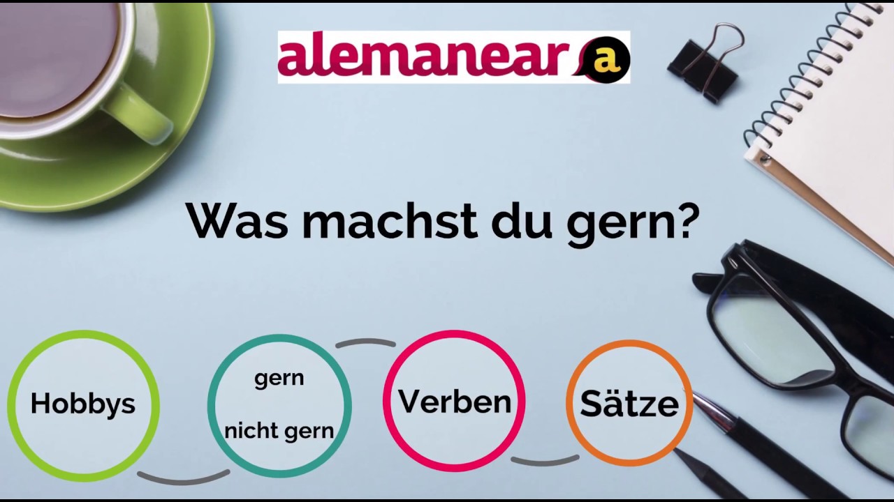Gern / Nicht Gern (A1/A2) | Deutsch lernen | Preferencias en alemán