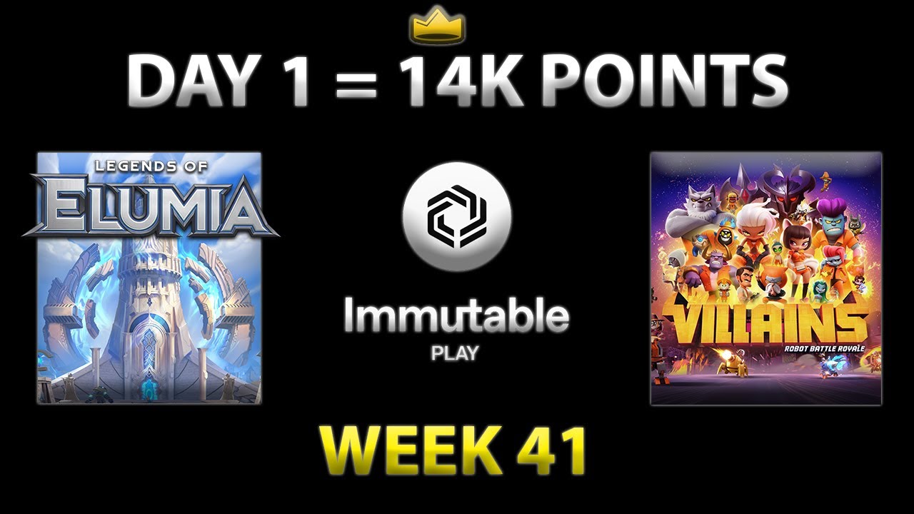 How I Maximized My Day 1 Immutable Play Points (Week 41)