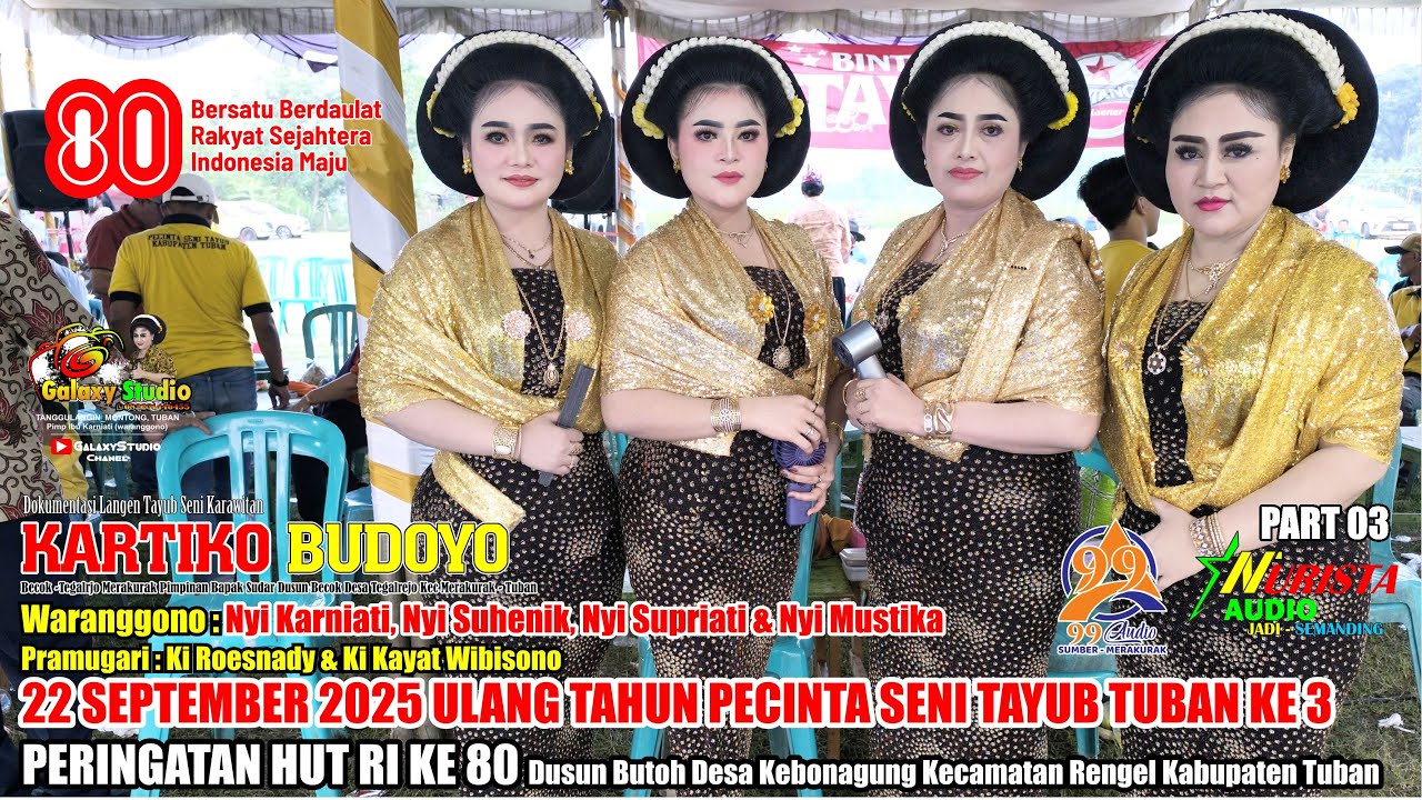 TAYUB MBUTOH RENGEL Nyi Karniati, Nyi Suhenik, Nyi Supriati & Nyi Mustika PART 03