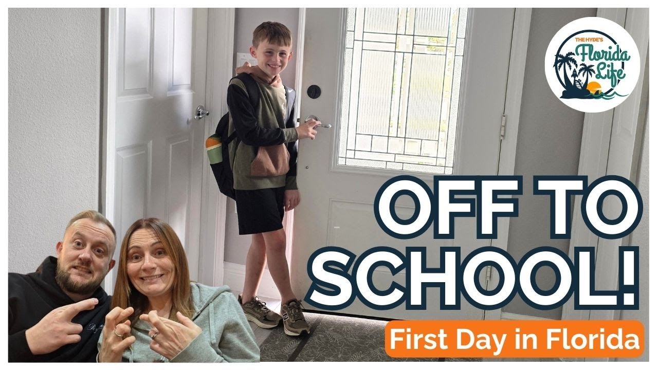 Starting School in Florida | First Days, Big Feelings & the Right Support | UK to USA | Weekly Vlog