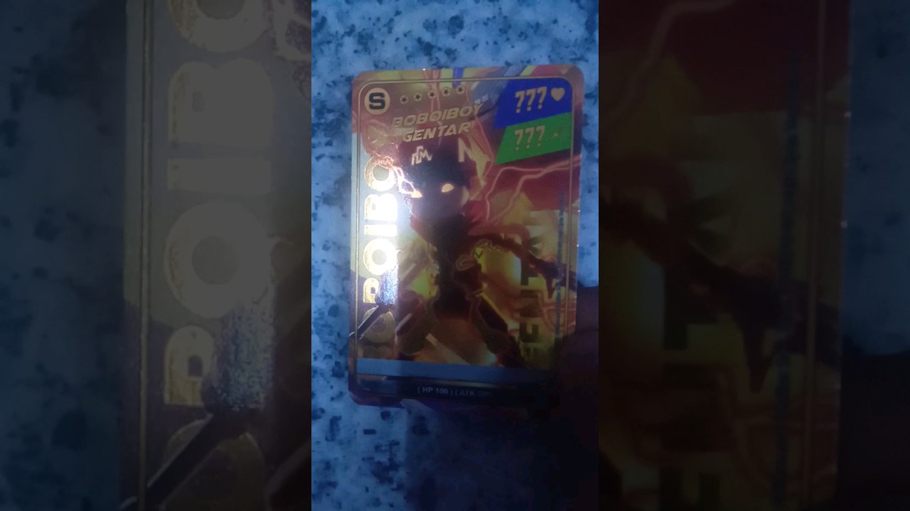 kad BoBoiBoy Galaxy pek Rumble