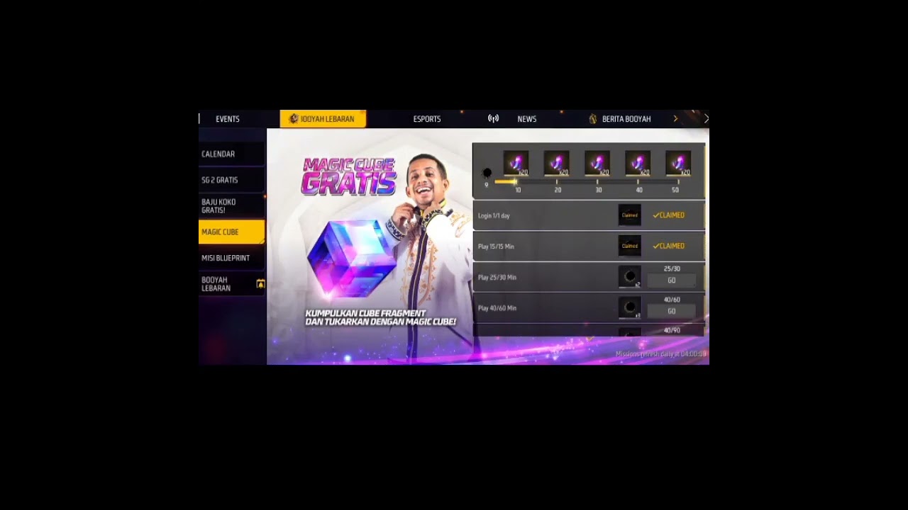 Indonesia server new event magic cube#shortsfeed #shortvideo #shorts #short