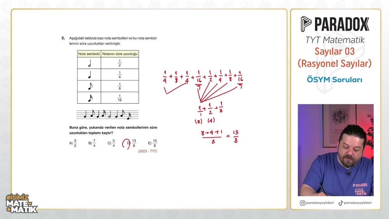 Sayılar-03 (Rasyonel Sayılar)-ÖSYM Soruları