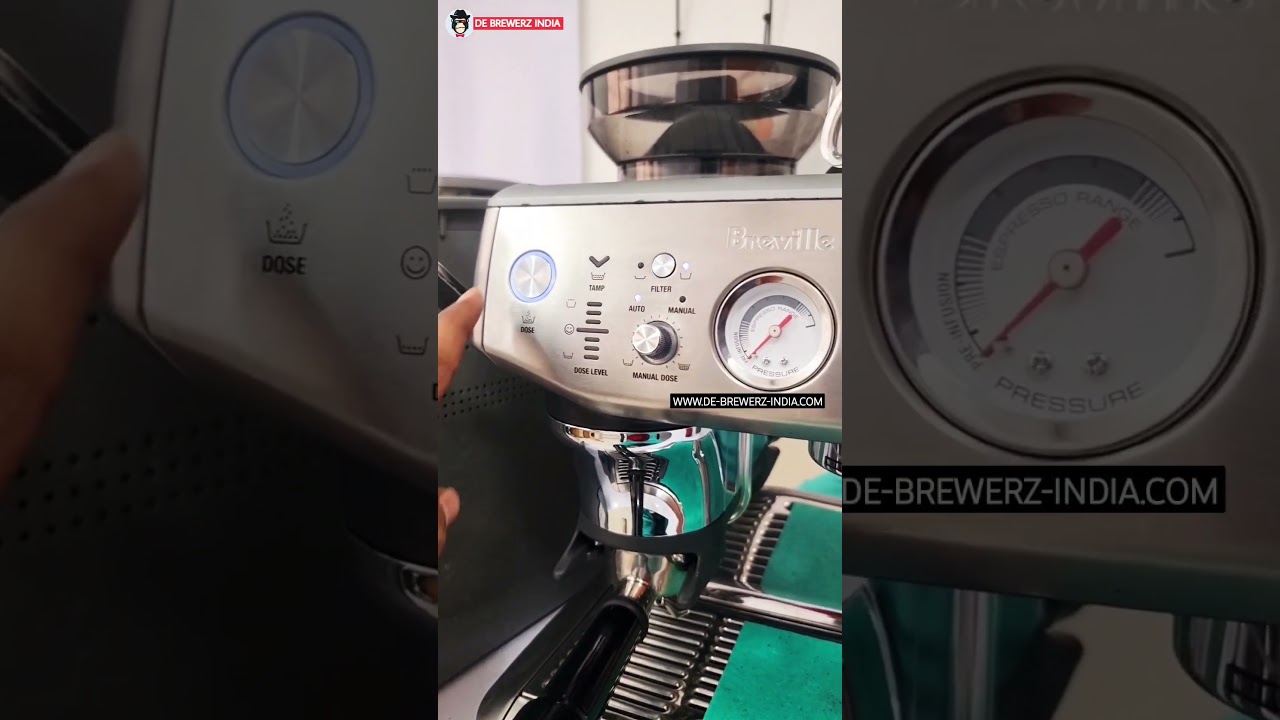 BARISTA EXPRESS IMPRESS | HOW TO GRIND COFFEE BEANS IN BREVILLE - SAGE APPLIANCES COFFEE MACHINE
