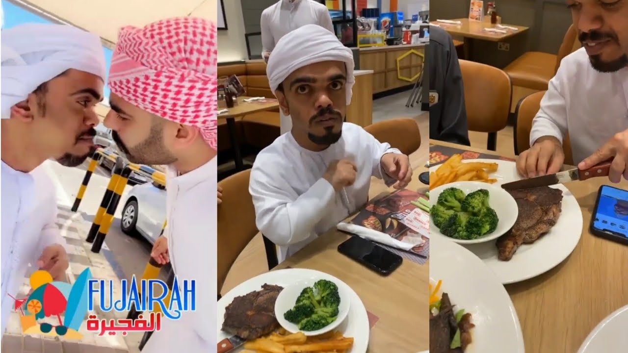 الطعام مذهل ولذيذ😋👌🍜 FUJAIRAH DENNY'S restaurent مطعم الفجيرة😍😍😍