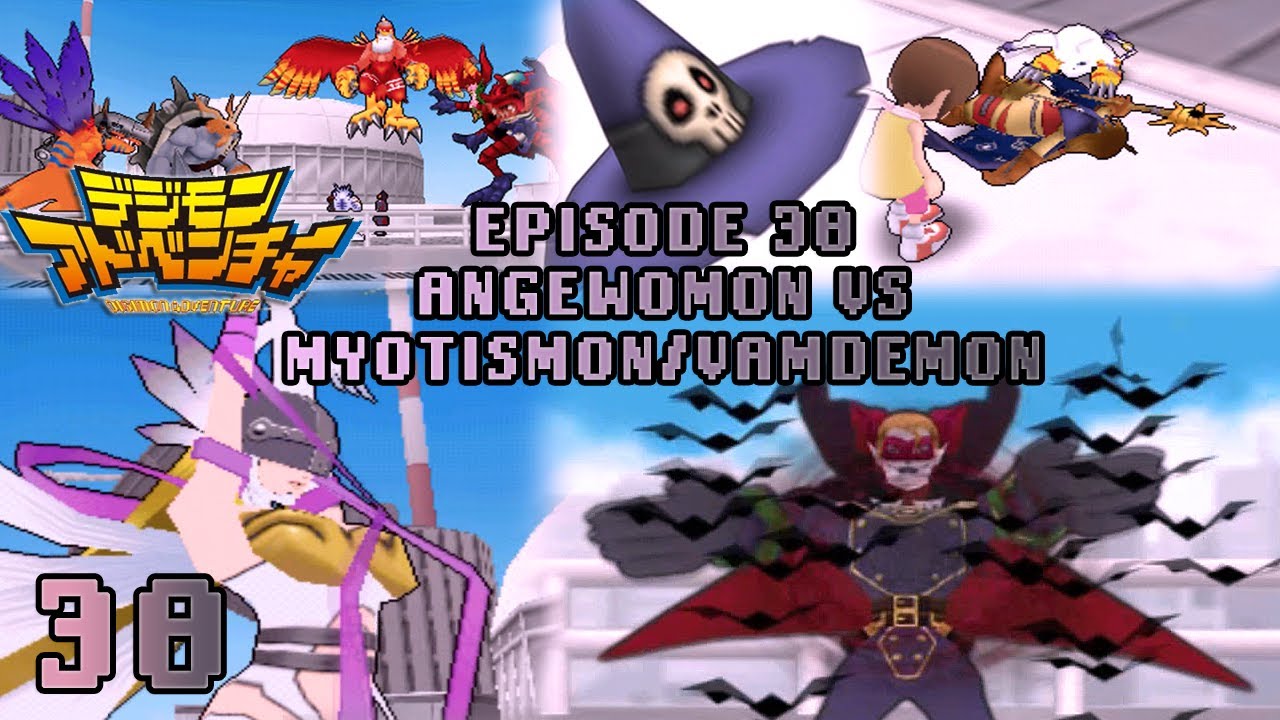 Digimon Adventure PSP - Walkthrough Episode 38 ~ Angewomon vs Myotismon/Vamdemon