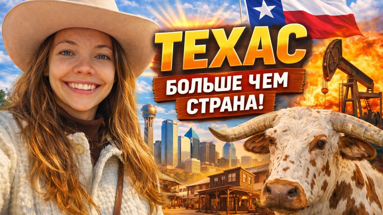 Техас — страна внутри США | нефть, миллиардеры и огромная экономика