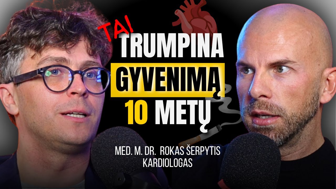 KARDIOLOGAS: Kas ATIMA 10 metų gyvenimo, +52% MIRŠTA nuo šito, Kaip gyventi ilgiausiai | TG091
