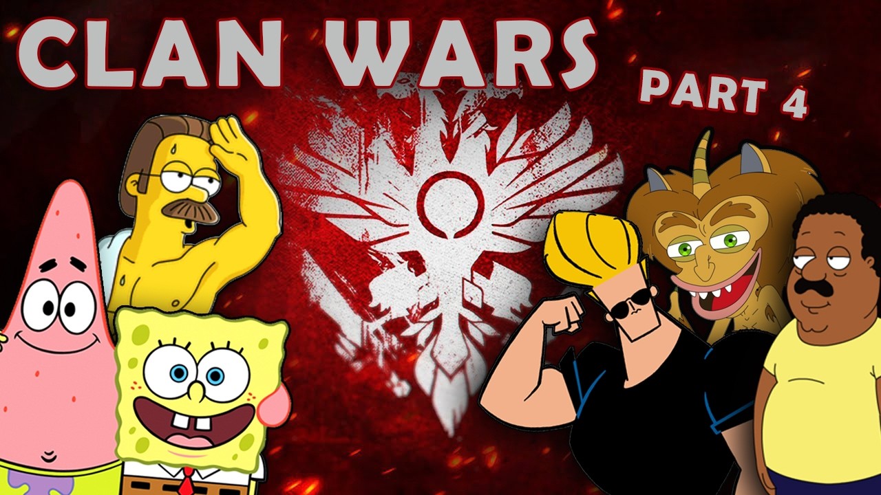 CLAN WARS part 4 (D2 crucible) | تحدي دستني ٢ ضحك