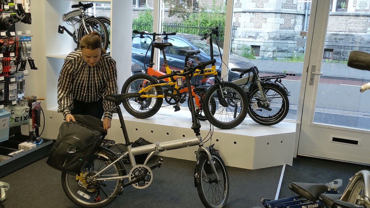 Welke fiets tassen en manden zijn geschikt voor vouwfietsen?