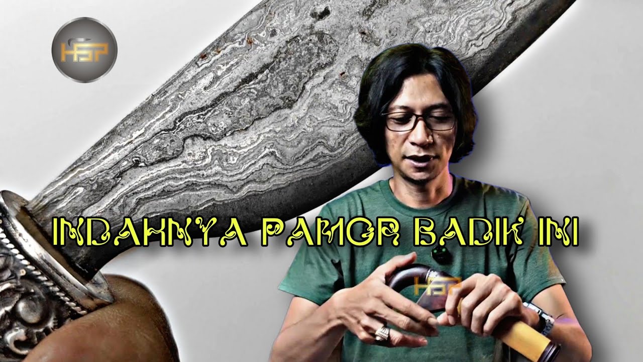 Ganteng Maksimal - Badik Makassar karya terbaru HSP Pusaka Galeri _ Pamor indah luar biasa