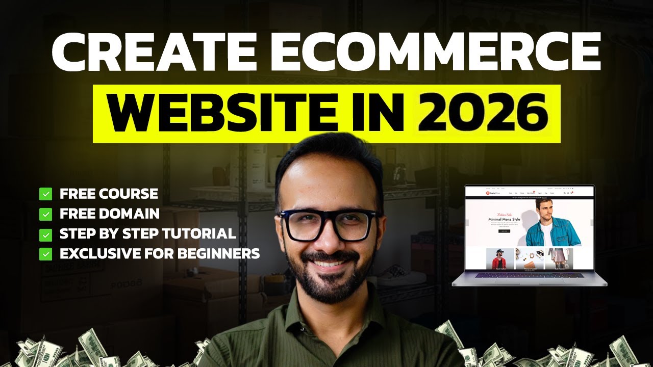 How to Create Ecommerce Website in WordPress 2026 🛒 | Step-by-Step Tutorial for Beginners